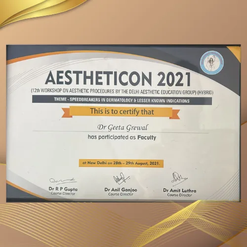 Dr Geeta Grewal award