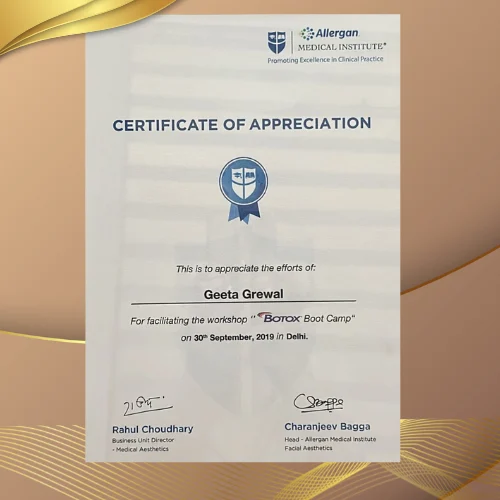 Dr Geeta Grewal award