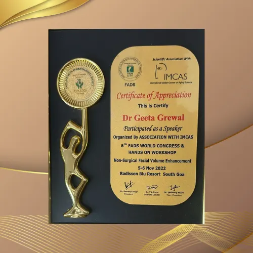 Dr Geeta Grewal award
