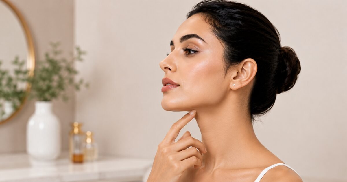 jawline treatment result